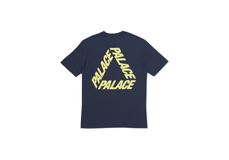 Palace P 3 T-shirt Navy/Yellow