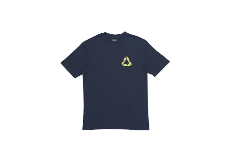Palace P 3 T-shirt Navy/Yellow