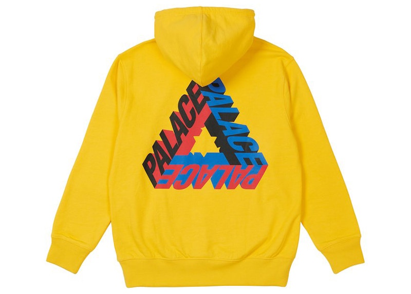 Palace P-3D Hood (FW21) Yellow