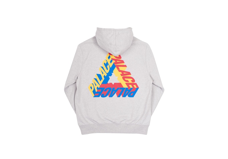 Palace P-3D Hood (Summer 2017) Grey Marl/Yellow/Blue/Red