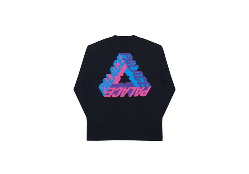 Palace P-3D Longsleeve Black