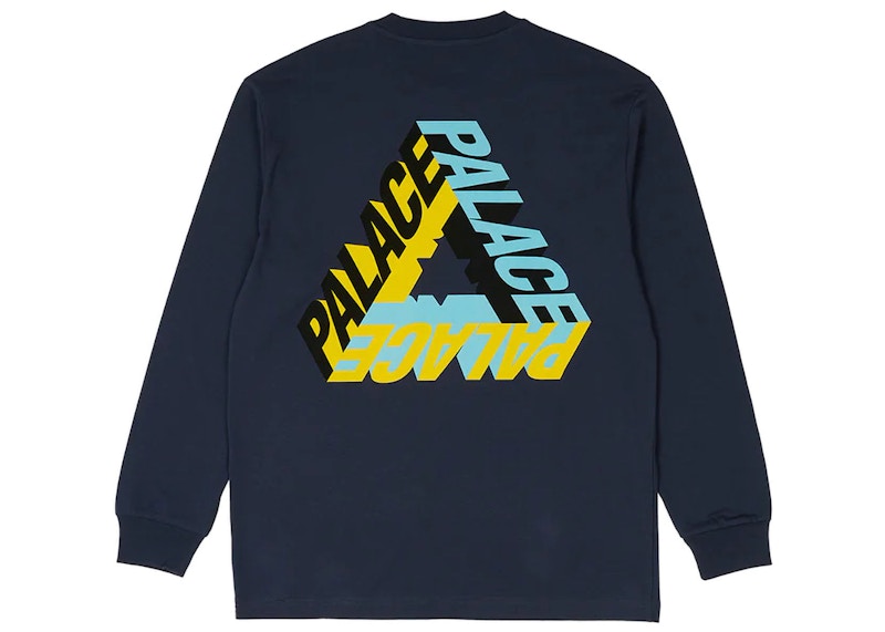 Palace P-3D Longsleeve (FW23) Navy