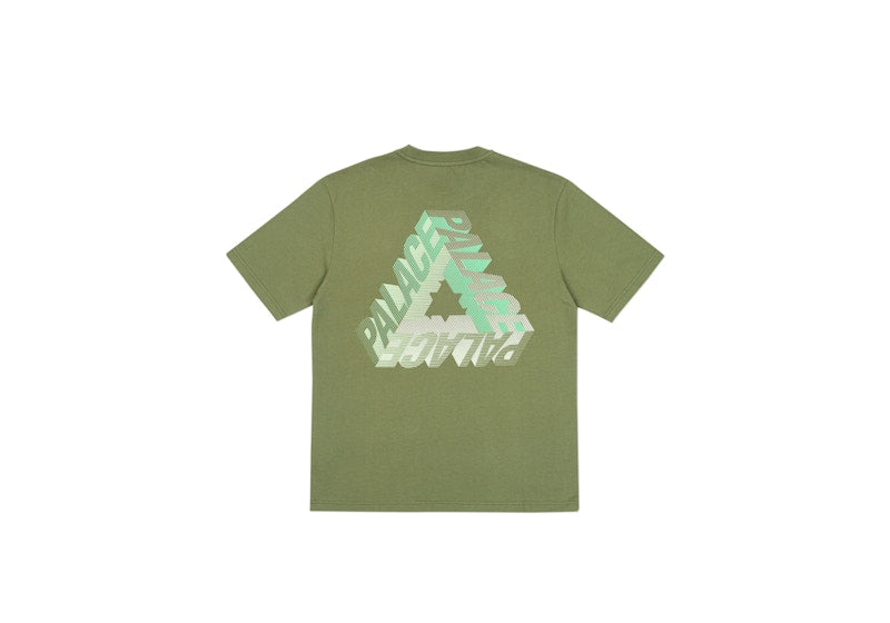 Palace P-3D T-Shirt (Ultimo 2017) Army Green