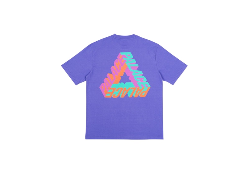 Palace P-3D T-Shirt (Summer 2017) Purple