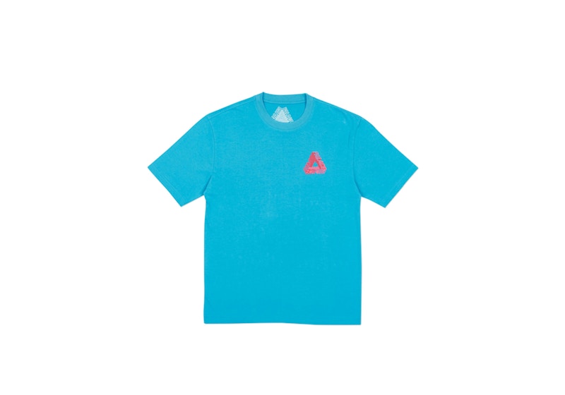 Palace P-3D T-Shirt (Ultimo 2017) Teal Blue