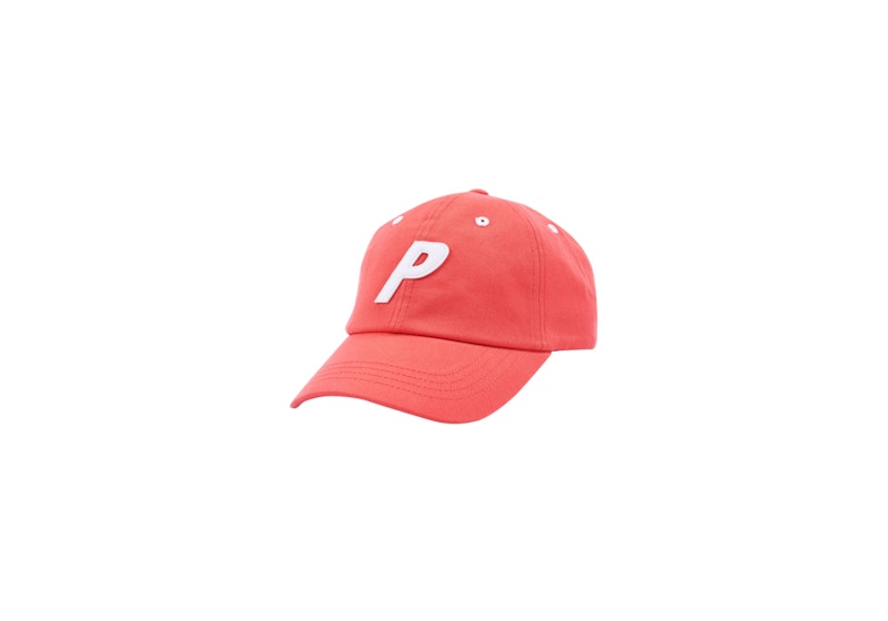 Palace P 6-Panel Pink/White