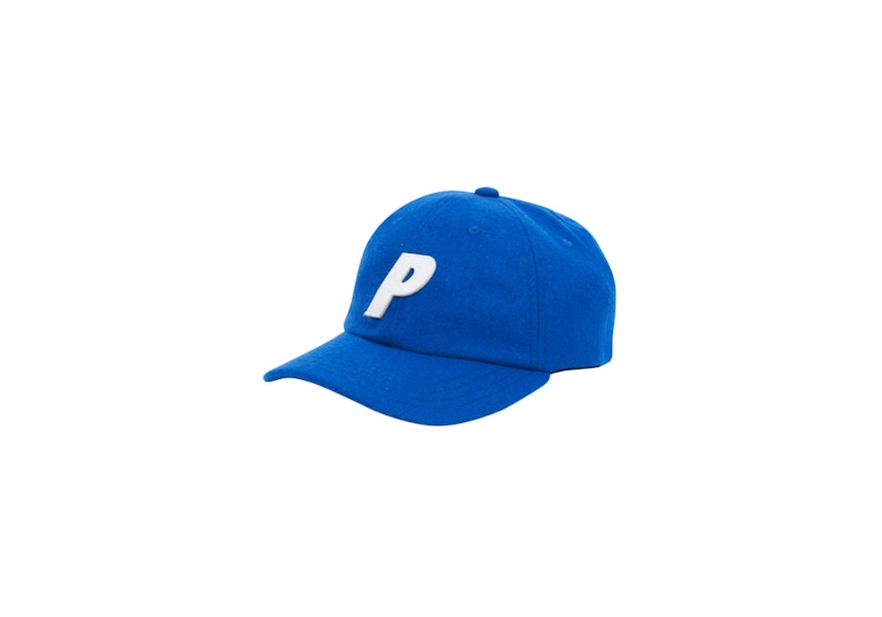 Palace P 6-Panel Wool Royal Blue