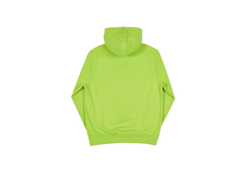 Palace P-A-L Hood Lime Green