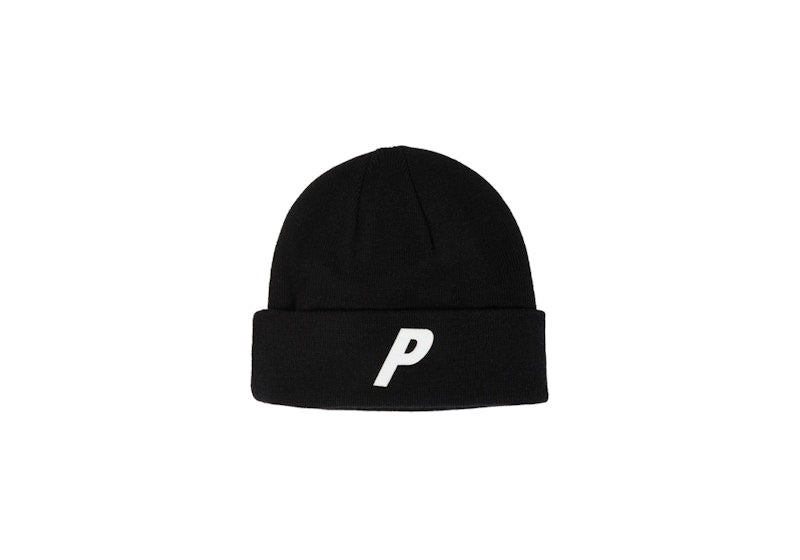 Palace P Beanie Black