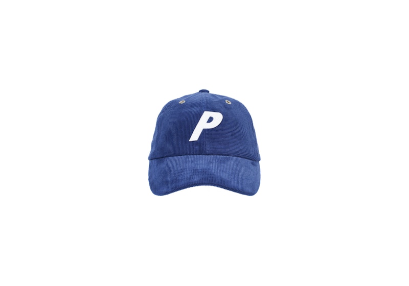 Palace P Cord 6-Panel Blue