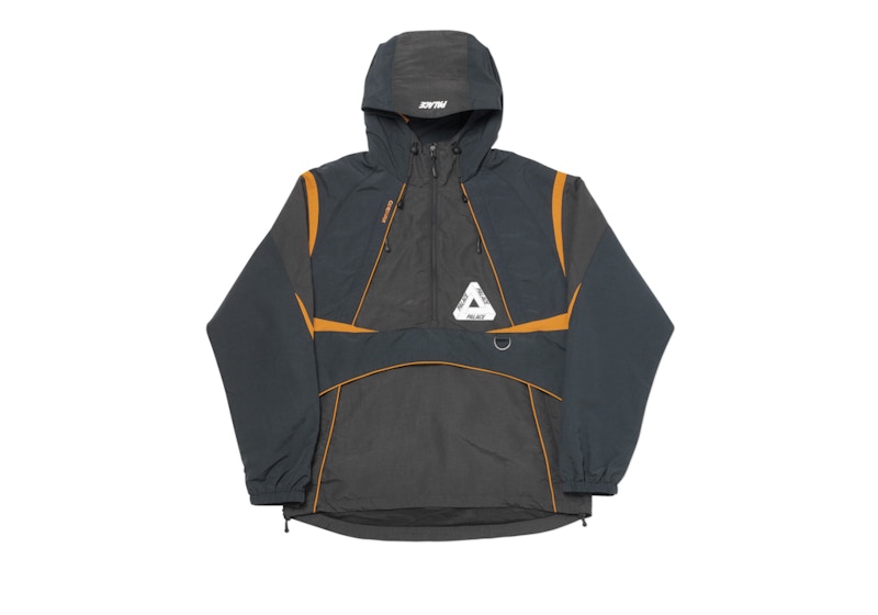 Palace P-Dura Shell Top Black/Grey/Orange