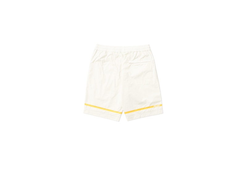 Palace P-Line Cotton Short White Stone