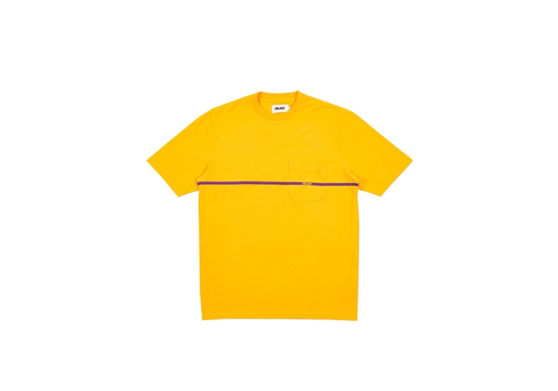 Palace P-Line Pocket T-shirt Yellow