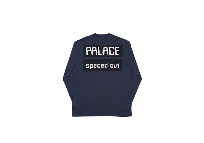 Palace P-Moon Longsleeve Navy/White/Black