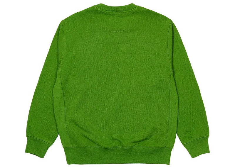Palace P Neck Crew Dark Green