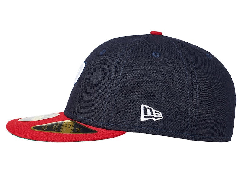 Palace P New Era LP 59Fifty Fitted Cap Navy/Red