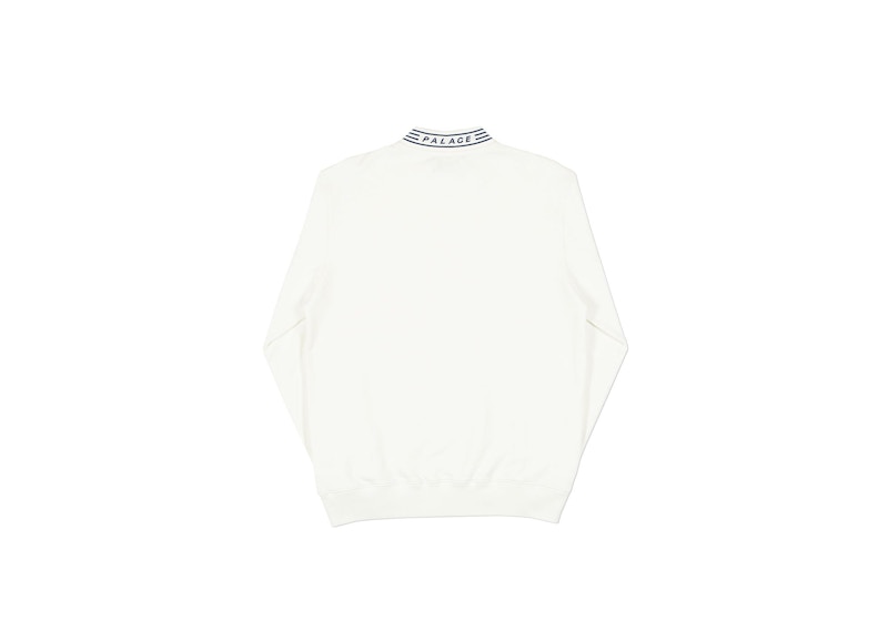Palace P-Rib Crew White