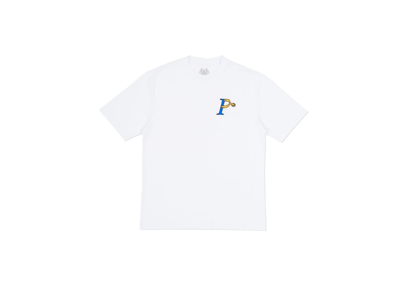 Palace P Spur T-shirt Black/Blue/Yellow