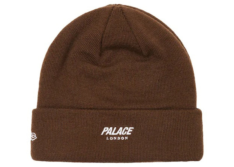 Palace P-Statue New Era Beanie Brown