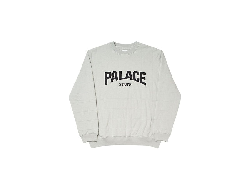 Palace P Stuff Crew Crew Grey