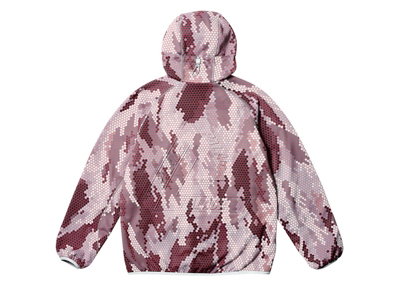 Palace P-Tec Fleece Jacket Camo Grey