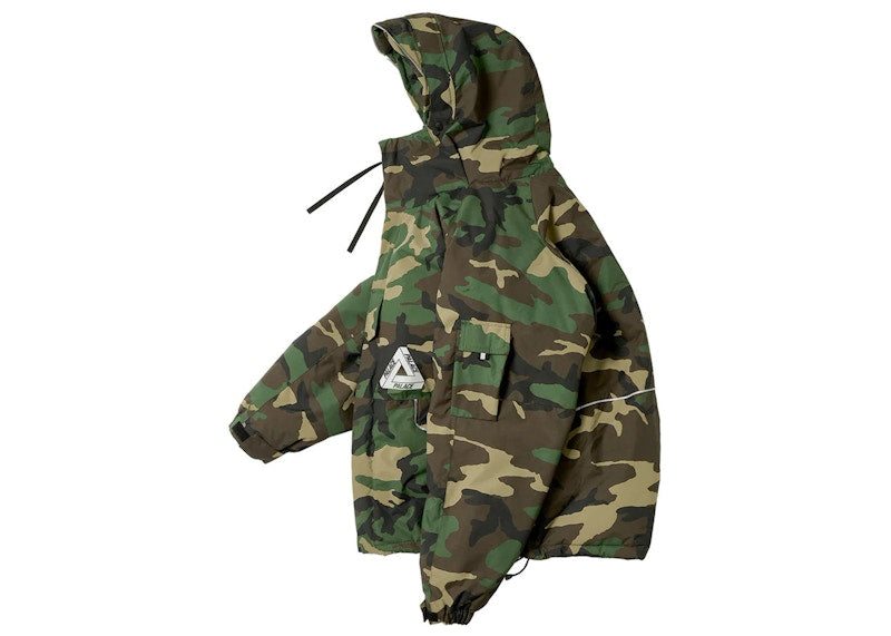 Palace P-Tech Hooded Jacket Camo