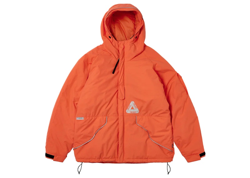 Palace P-Tech Hooded Jacket Orange