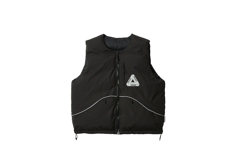 Palace P-Tech Reversible Puffa Vest Black