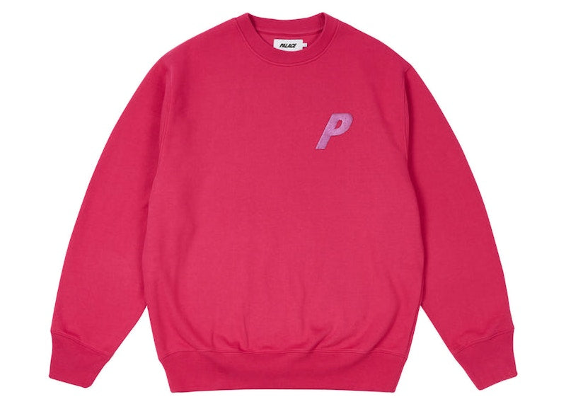 Palace P3 Glitter Crew Berry Red