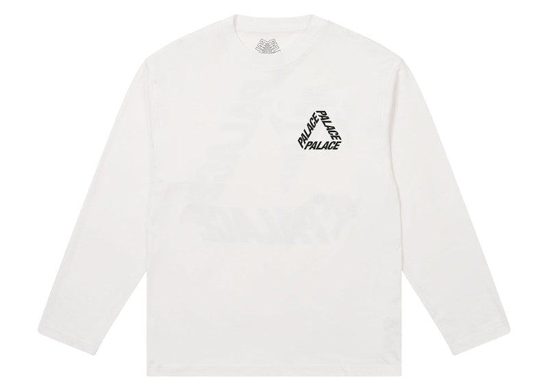 Palace P3 Longsleeve White