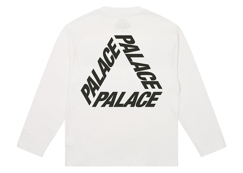 Palace P3 Longsleeve White