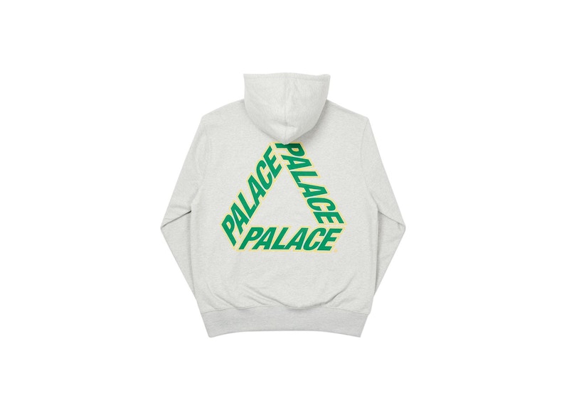 Palace P3 Team Hood Grey Marl