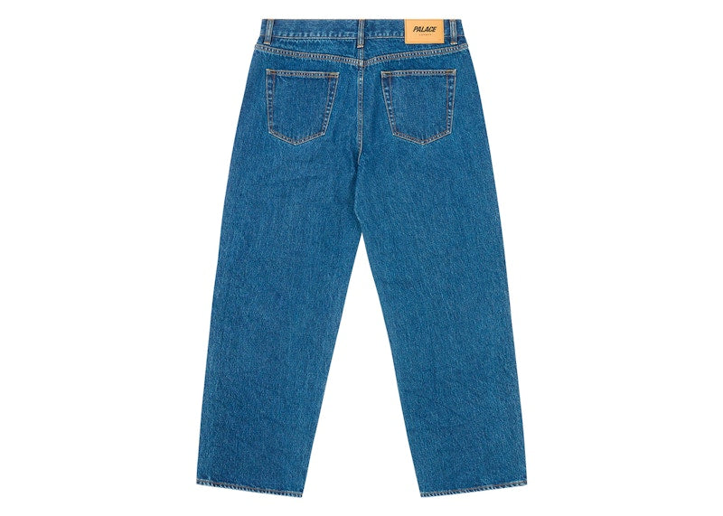 Palace P90 Baggy Jean (SS24) Indigo Wash