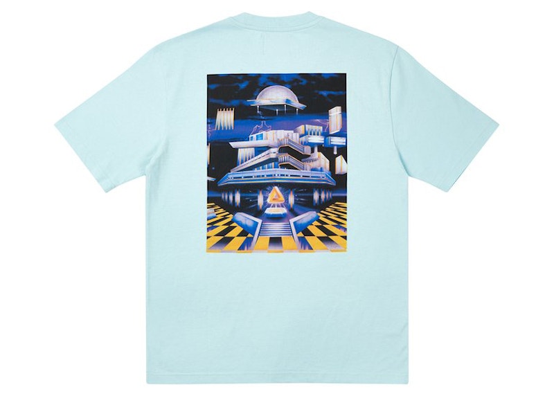 Palace PEZ Angel of Palace T-shirt Blue