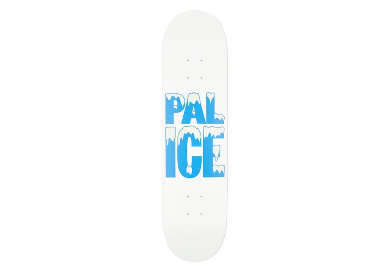 Palace Pal Ice 8 Skateboard Deck White