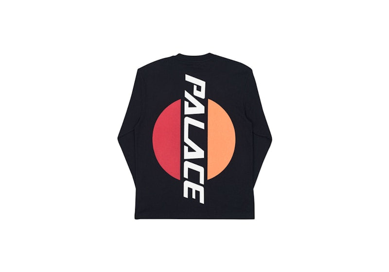 Palace Pal Sol Longsleeve Black/Pink/White/Orange