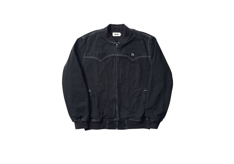 Palace Jeans Bomber Black Stone Wash