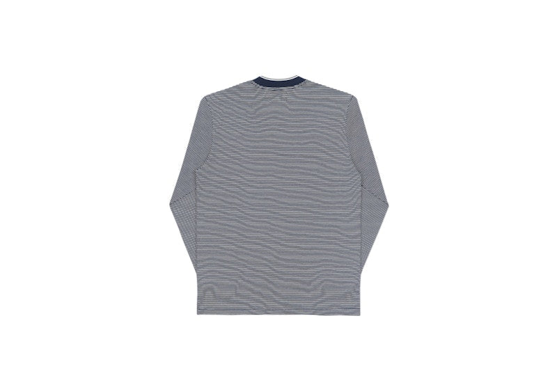 Palace Jeans Longsleeve Top Navy/White