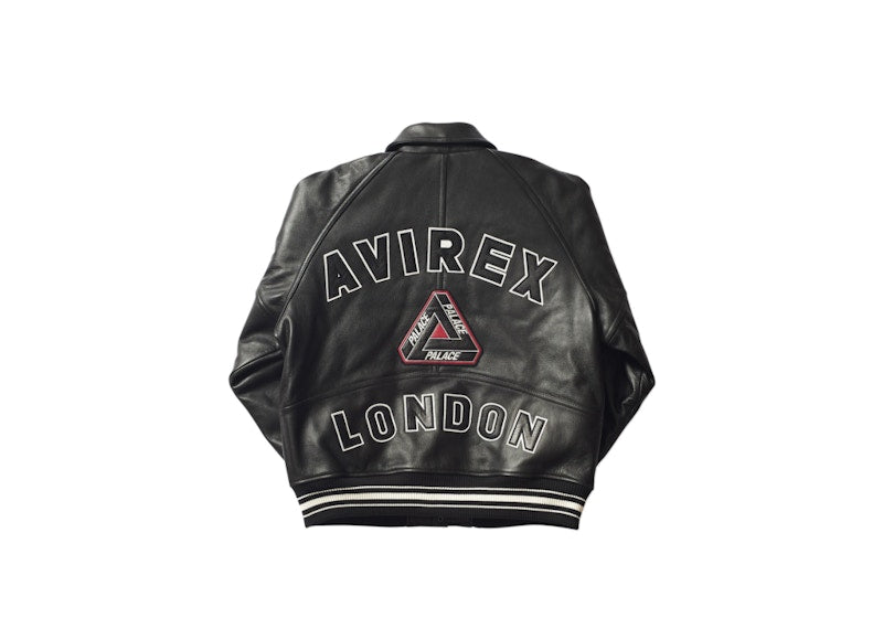 Palace London Avirex Jacket Black/White/Red