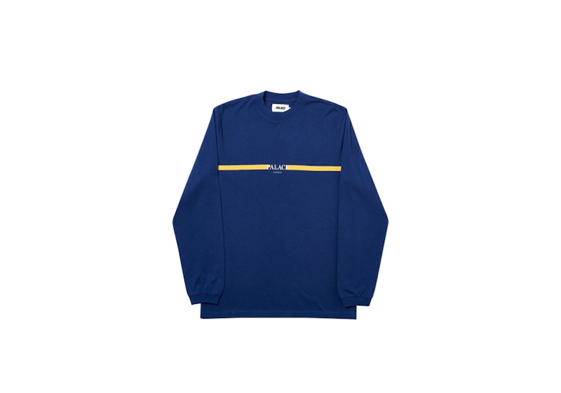 Palace Palace London Plain Longsleeve Navy