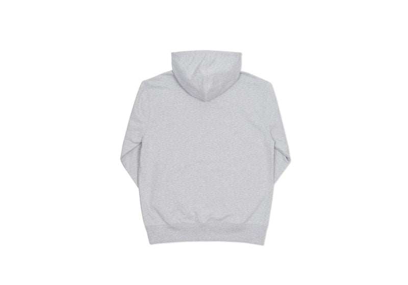 Palace Utopians Hood Grey Marl