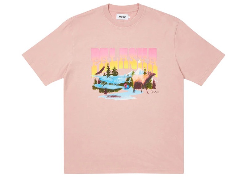 Palace Palaska Dye T-shirt Pink