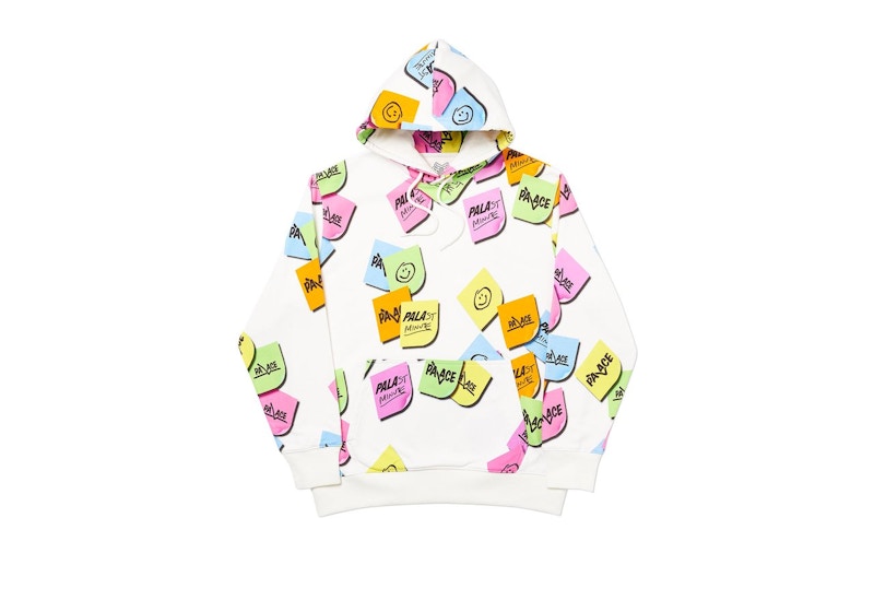 Palace Palast Minute AOP Hood White
