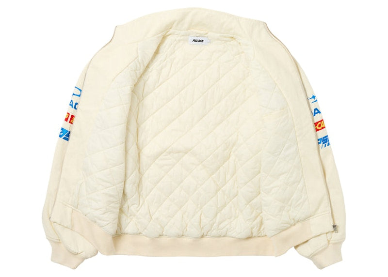 Palace Pally Rally Jacket Off White