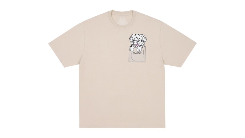 Palace Palmation T-Shirt Stoney Grey