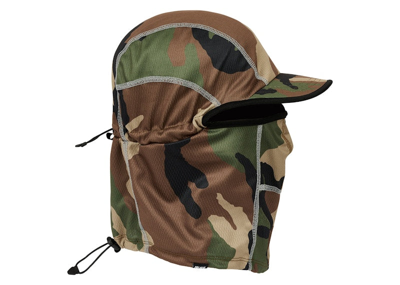 Palace Paltech Peak Balaclava Woodland Camo