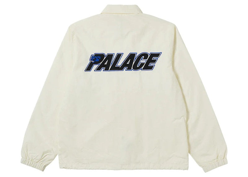 Palace Panther Coach Jacket White