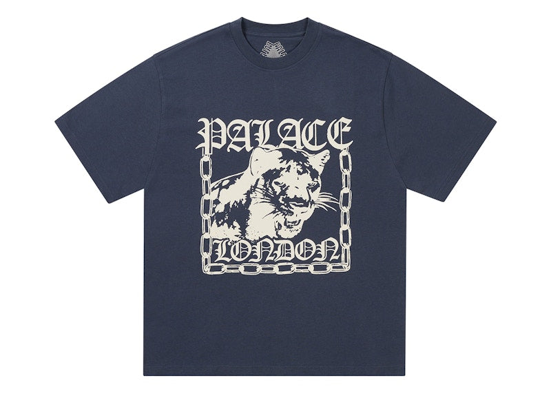 Palace Panther T-Shirt Navy