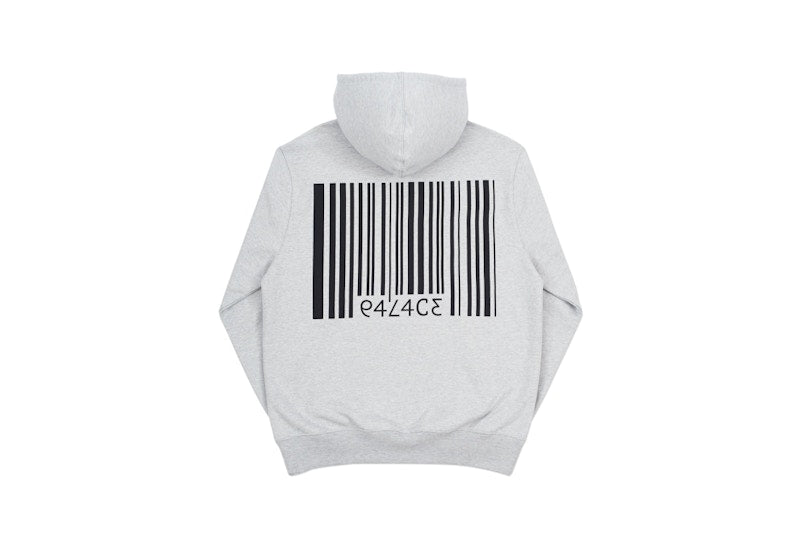 Palace Par Code Hood Grey Marl