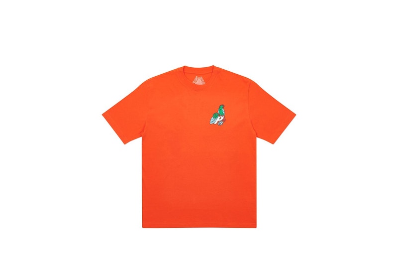 Palace Parrot Palace-3 T-shirt Dark Orange